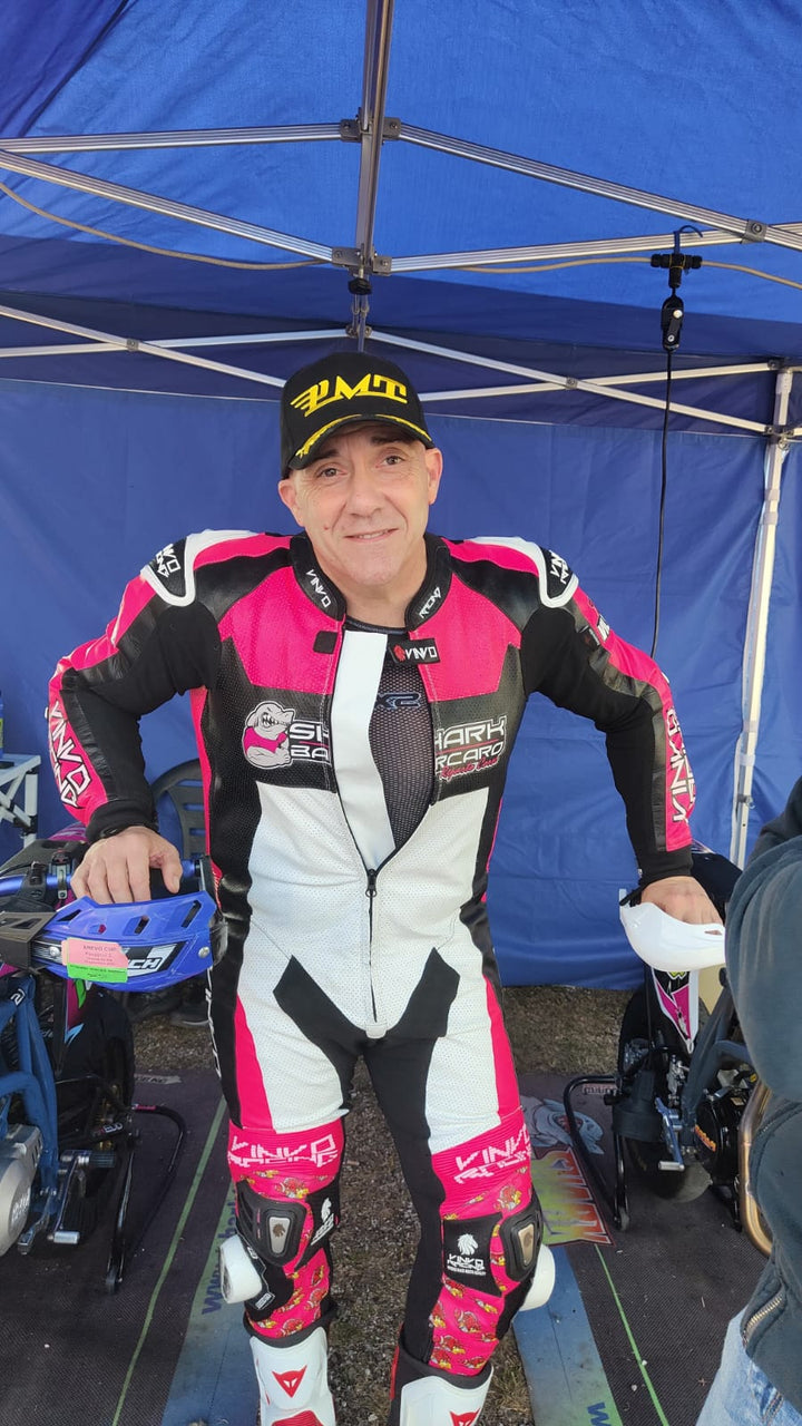 Custom Kangaroo Leather Race Suit