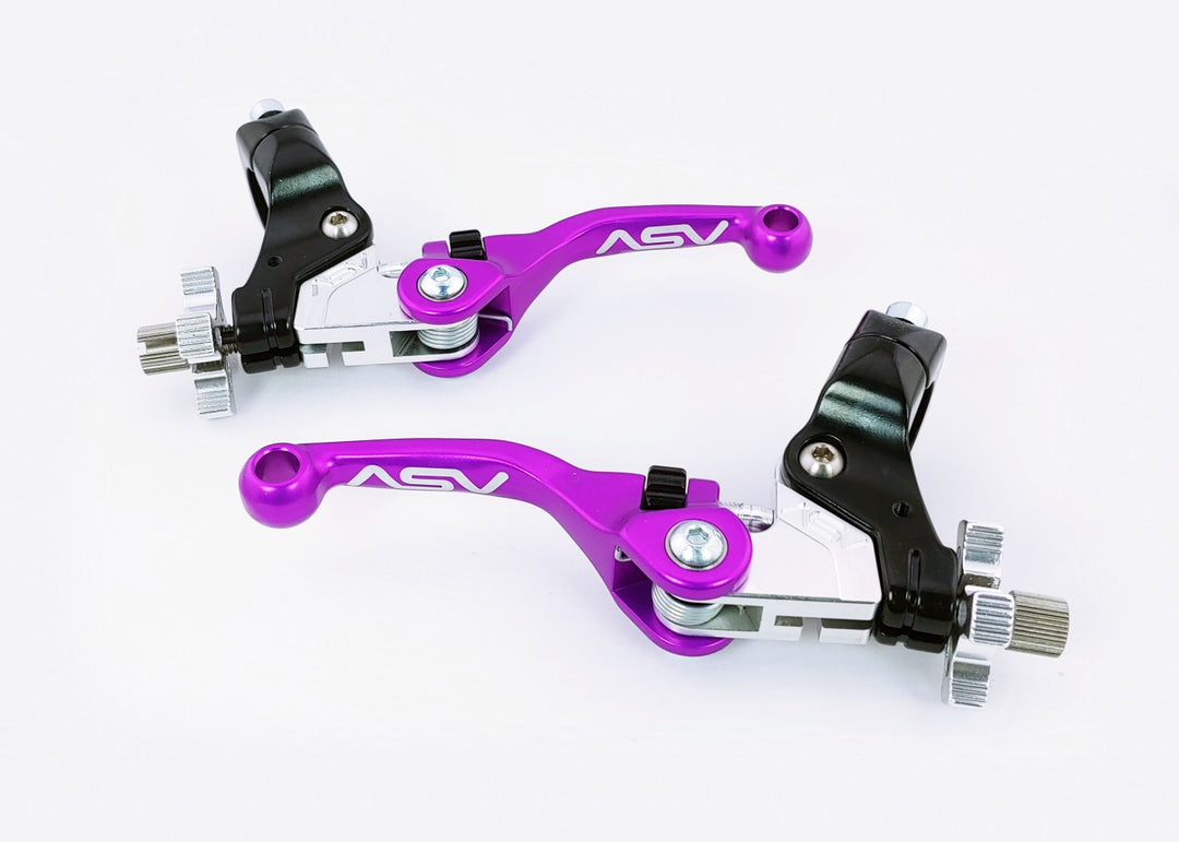 F4 Series Dirt Cable Brake and Clutch Lever Pair Pack w/ Perch 