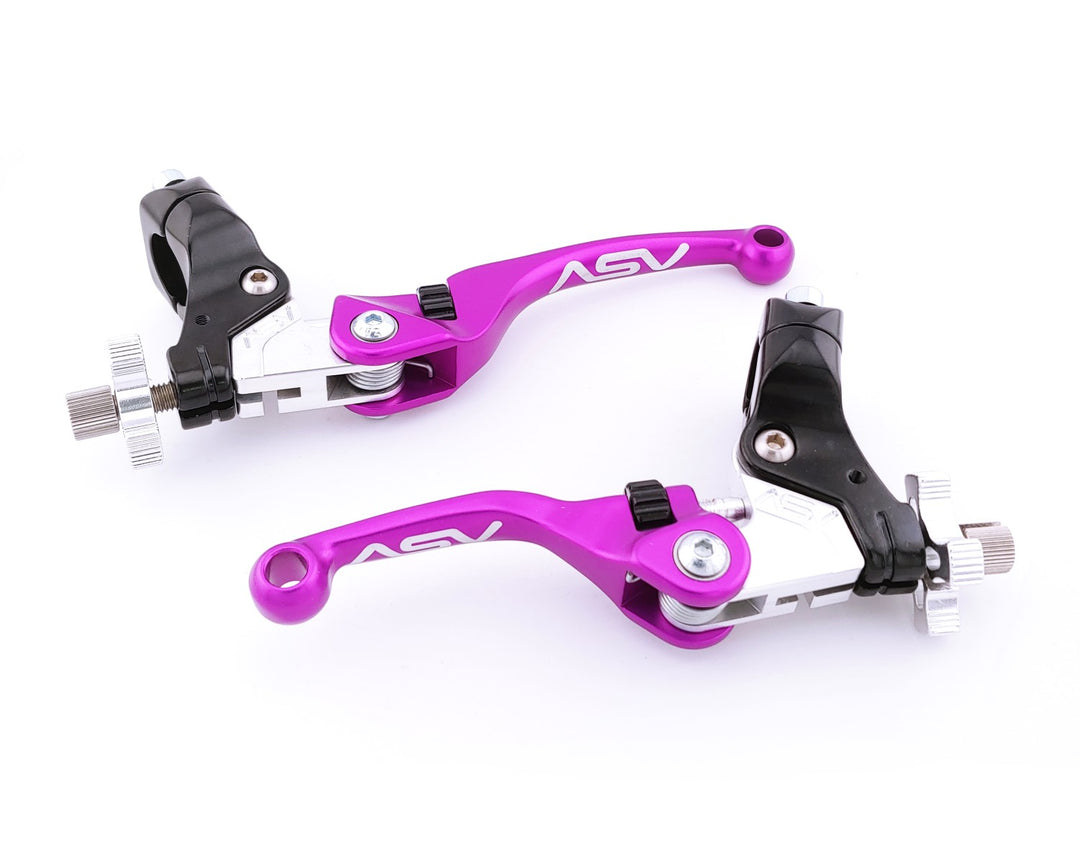 F4 Series Dirt Cable Brake and Clutch Lever Pair Pack w/ Perch 