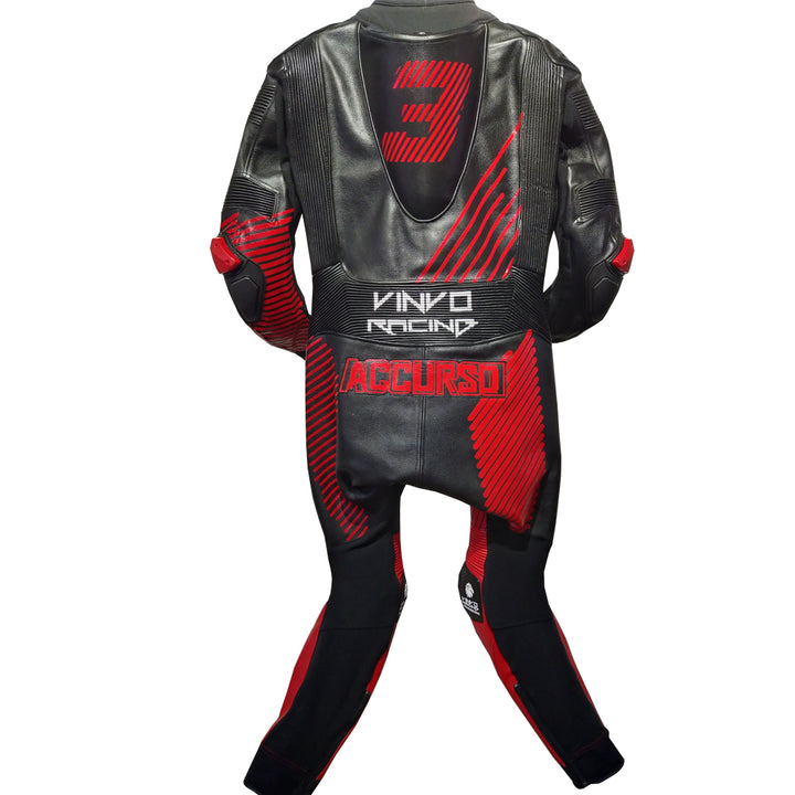 Custom Kangaroo Leather Race Suit