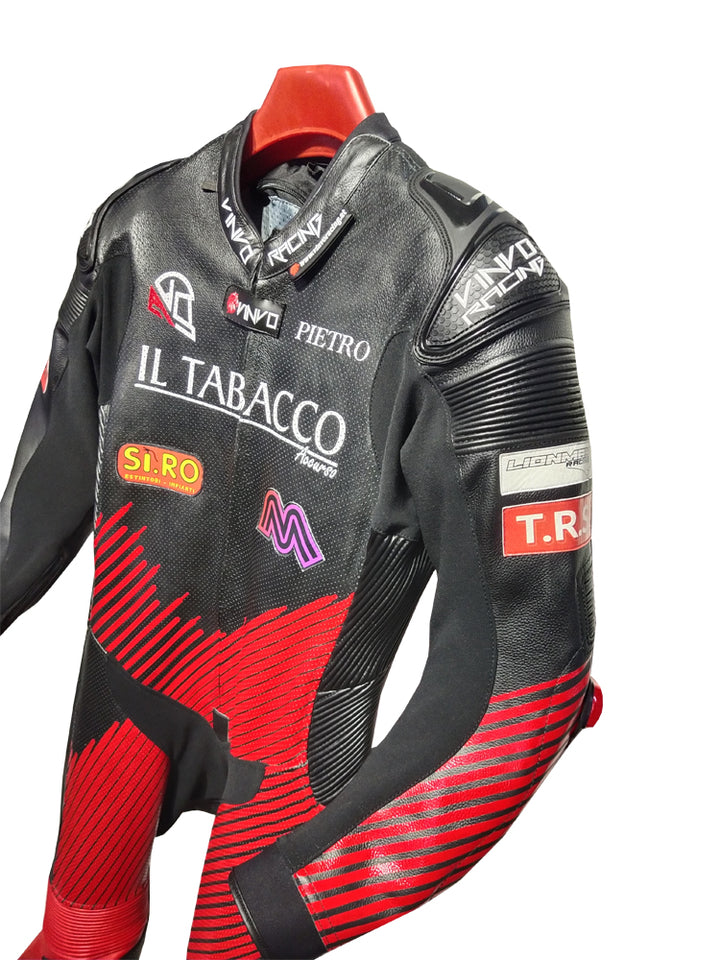 Custom Kangaroo Leather Race Suit