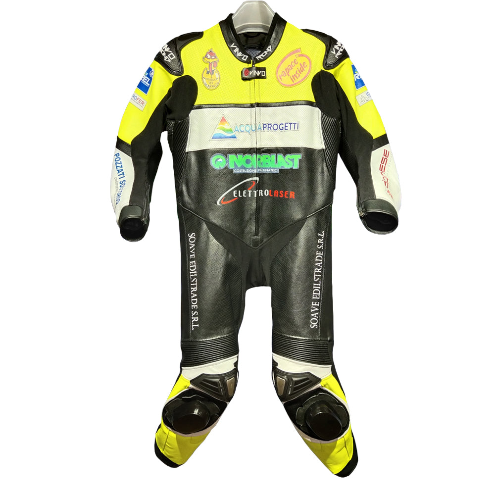 Custom Cowhide Leather Race Suit