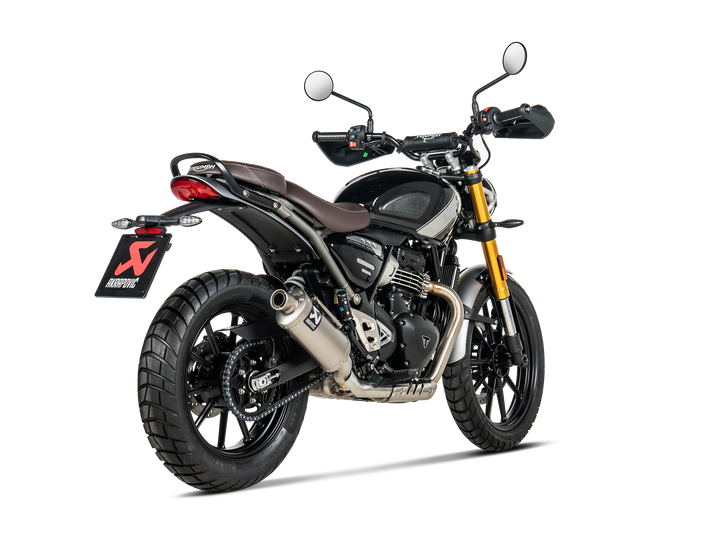 Akrapovic Slip-On Exhaust Triumph Speed 400 / Scrambler 400 X 2024-2026