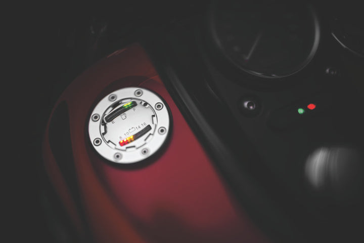 Kuryakyn Informer LED Fuel &amp; Battery Gauge Chrome