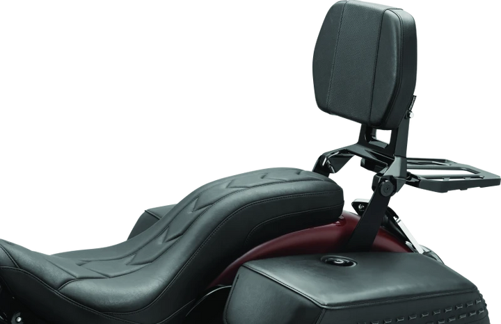 Kuryakyn Neo Driver &amp; Passenger Backrest Black