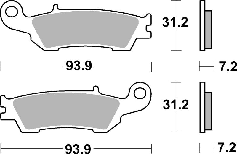 Brembo Brake Pads (07YA47SX)