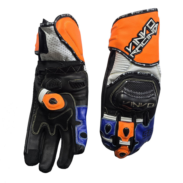 Custom Leather Race Gloves
