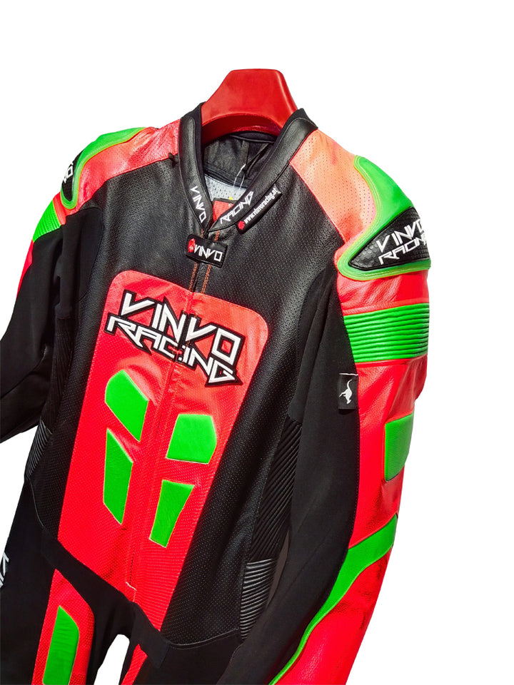 Custom Kangaroo Leather Race Suit