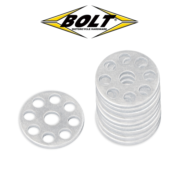 Bolt Aluminum Works Washers, 25mm (10-Pack)