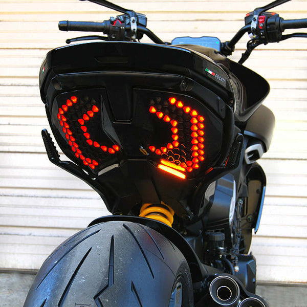 New Rage Cycles 23+ Ducati Diavel V4 Rear Turn Signals — DV4-RB