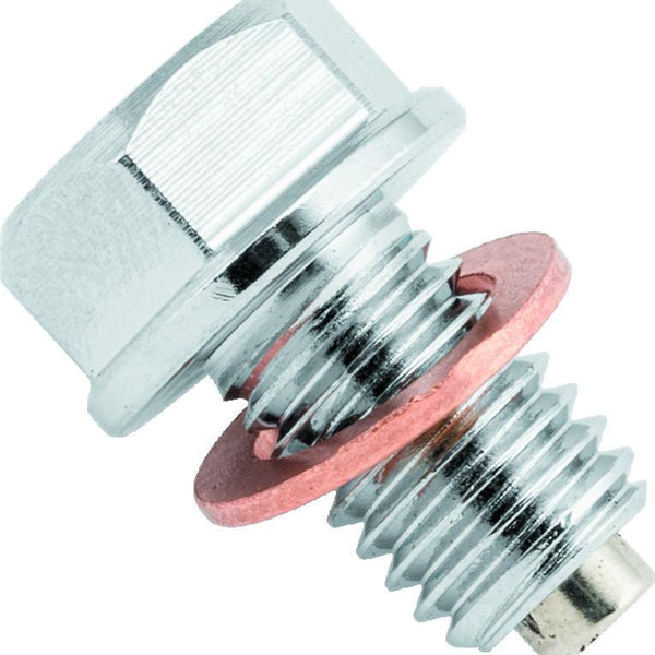 BikeMaster Magnetic Oil Drain Plug - M10×1.5 Stainless