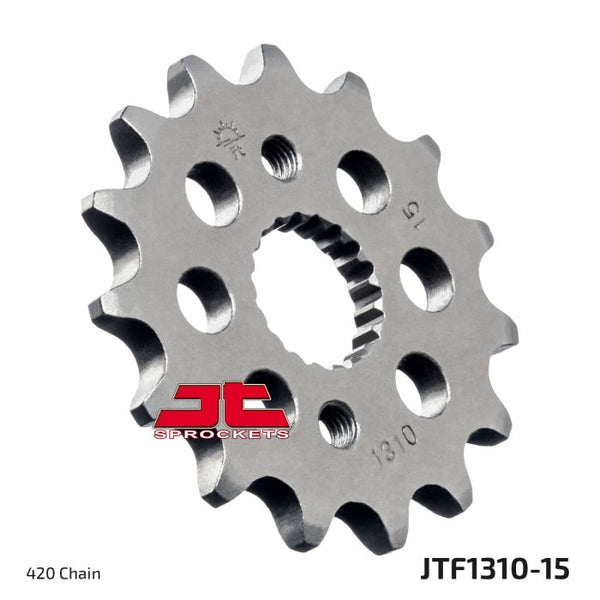 JT Sprockets 420 Steel Front Sprocket, 15T (JTF1310.15)