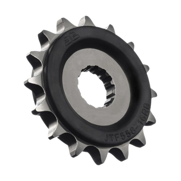 JT Sprockets 428 OE Type Rubber Cushioned Front Sprocket, 16T (JTF558.16RB)