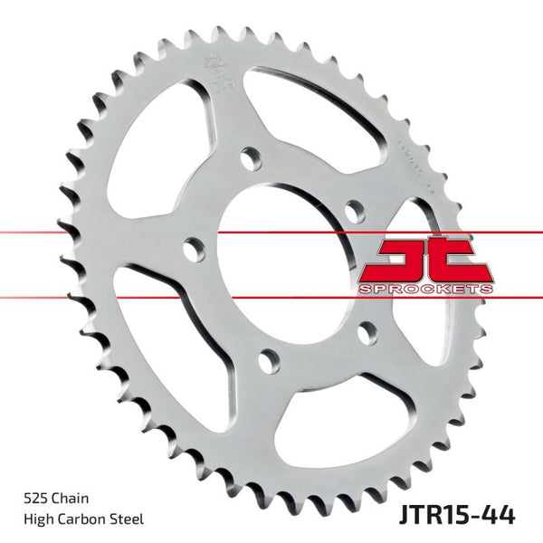 JT Sprockets 525 Steel Rear Sprocket, 44T (JTR15.44)