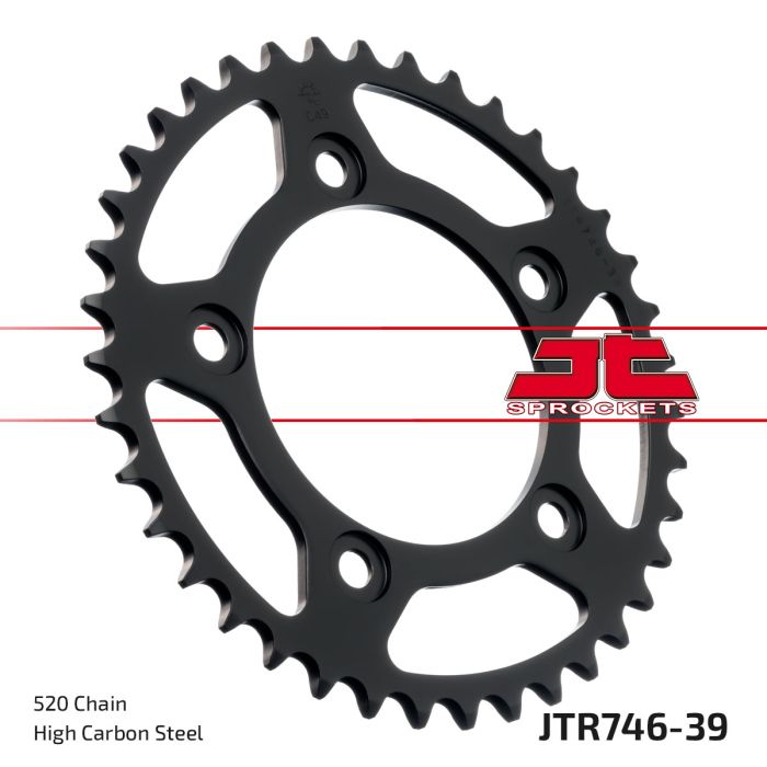JT Sprockets Steel Rear Sprocket — JTR746.39 (39T)