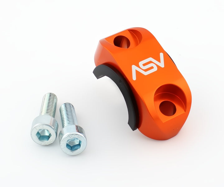 ASV Front Brake or Clutch Rotator Clamp for 7/8 Handlebars - Orange