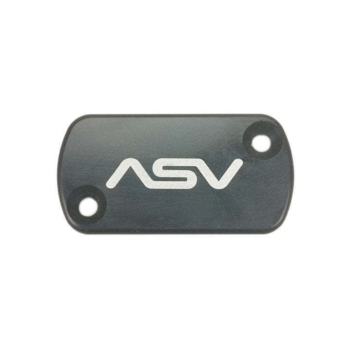 ASV Dirt Front Brake Reservoir Cap for Rounded NISSIN Master Cylinders - MDN201 - Black