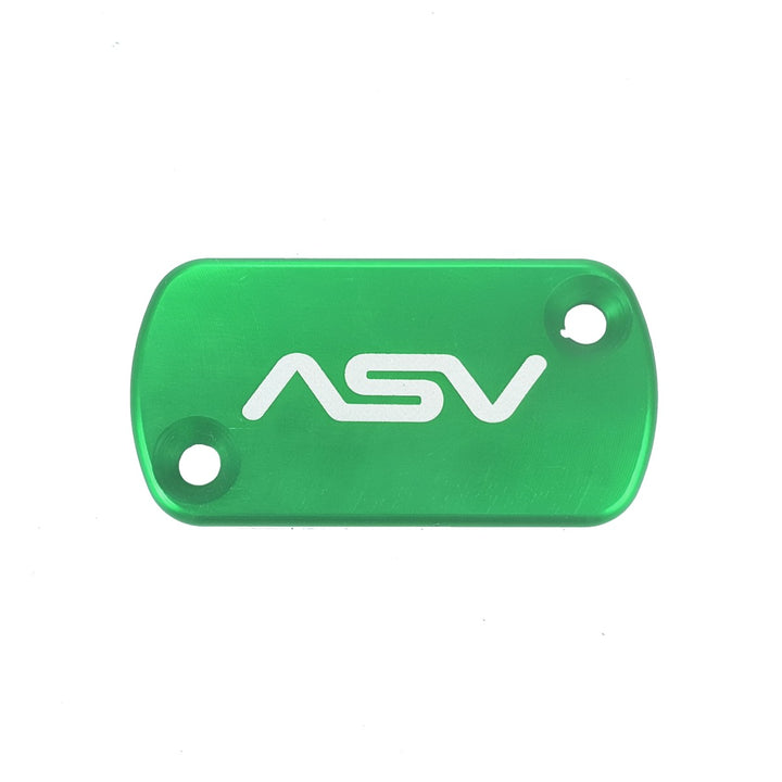 ASV Dirt Front Brake Reservoir Cap for Rounded NISSIN Master Cylinders - MDN201 - Green