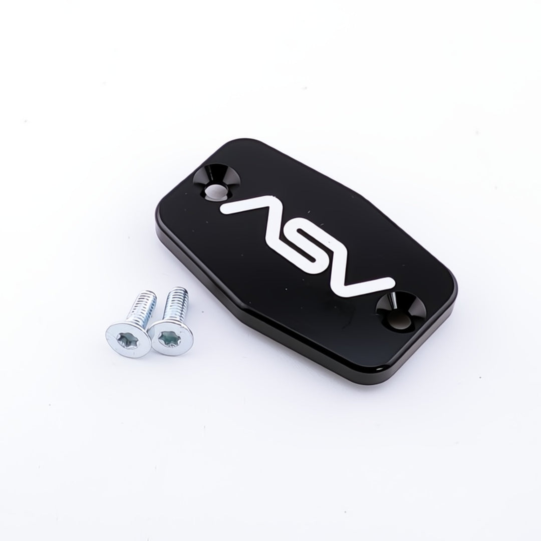 ASV 1pc Dirt Front Brake or Clutch Reservoir Cap for BRAKTEC Master Cylinders - MDT112 - Black