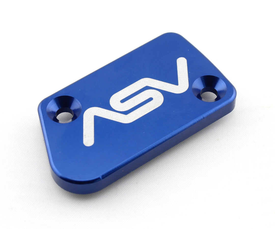 ASV Dirt Front Brake Reservoir Cap for Yamaha NISSIN Brake Master Cylinders - MDN301 - Blue