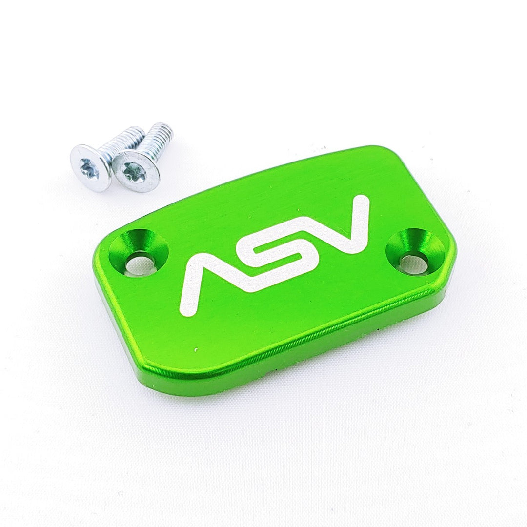 ASV 1pc Dirt Front Brake or Clutch Reservoir Cap for BREMBO Master Cylinders - MDB112 - Green