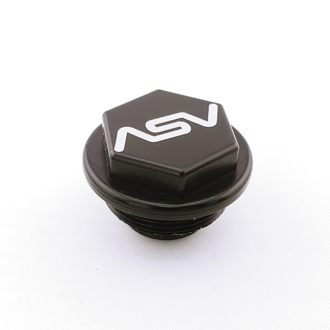 ASV Dirt Rear Brake Reservoir Cap for Brembo Master Cylinders - Black