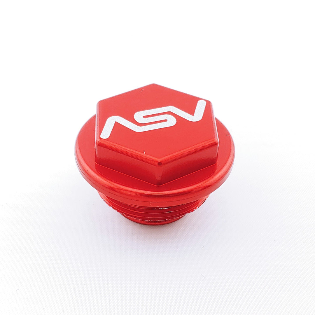 ASV Dirt Rear Brake Reservoir Cap for Brembo Master Cylinders - Red