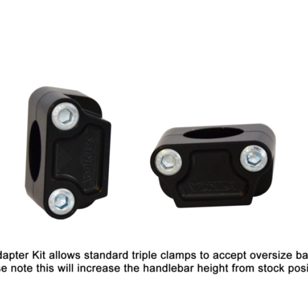 Vortex Oversize Handle Bar Adapter — Black (AD101S)