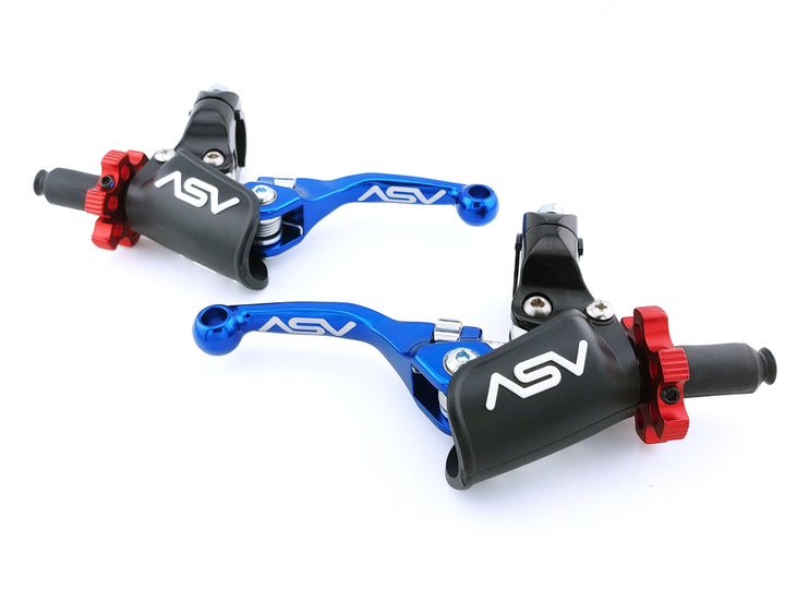 F4 PRO Cable Clutch and Brake Lever Pair Pack w/ Perch (For Yamaha) 