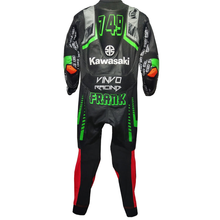 Custom Kangaroo Leather Race Suit