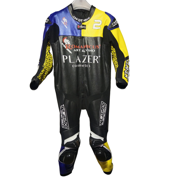 Custom Cowhide Leather Race Suit