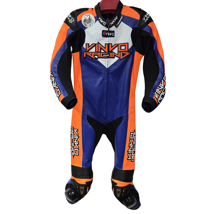 Custom Kangaroo Leather Race Suit