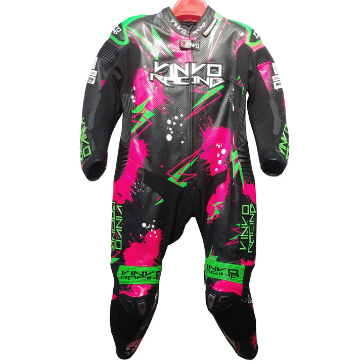 Custom Kangaroo Leather Race Suit