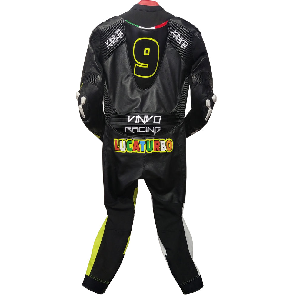 Custom Kangaroo Leather Race Suit