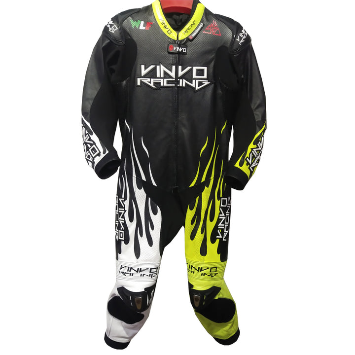 Custom Kangaroo Leather Race Suit