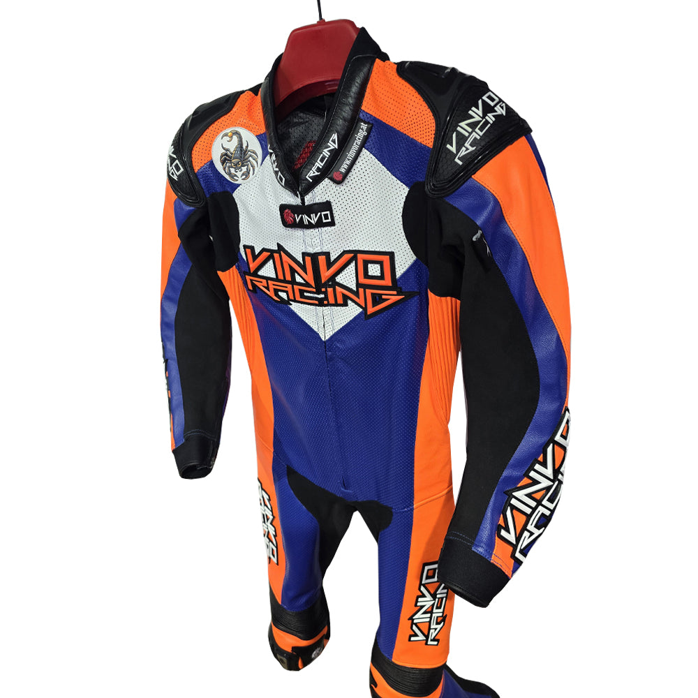 Custom Kangaroo Leather Race Suit