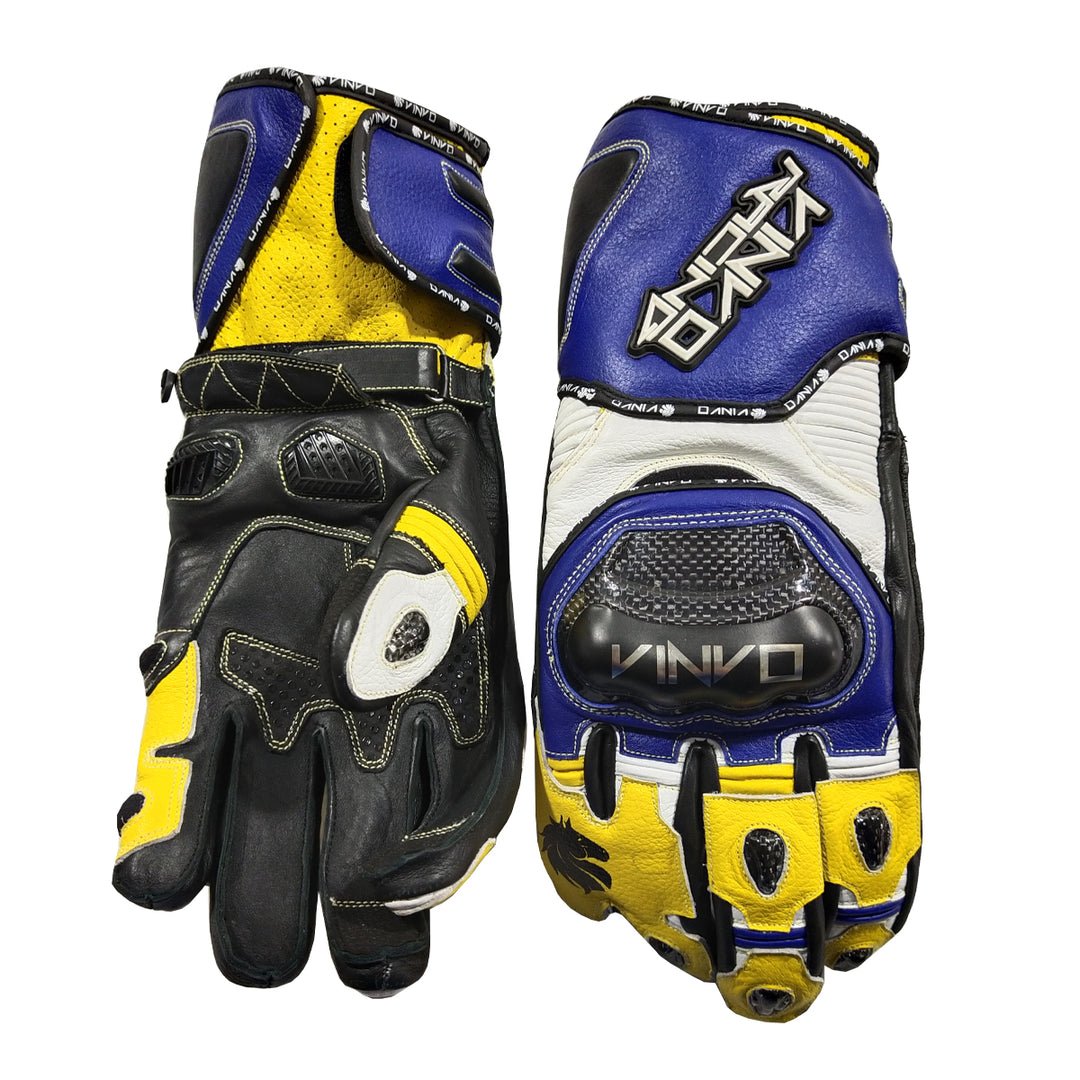 Custom Leather Race Gloves
