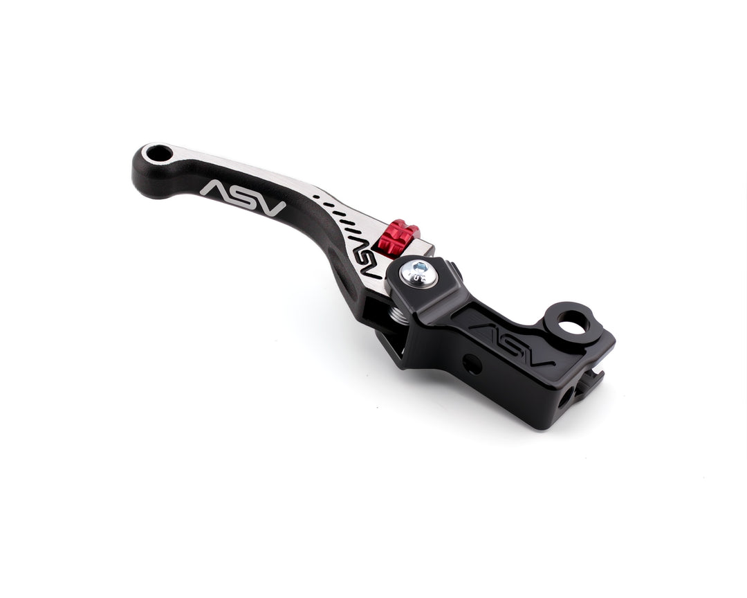C5 Series Brake Lever for Brembo RCS Racing Master Cylinders - Full Lever (Must send your lever to ASV) / Shorty / Black Bicolore / RCS
