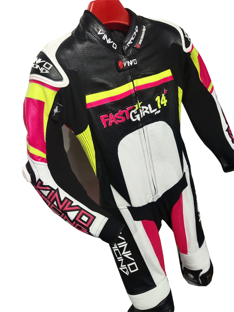 Custom Kangaroo Leather Race Suit