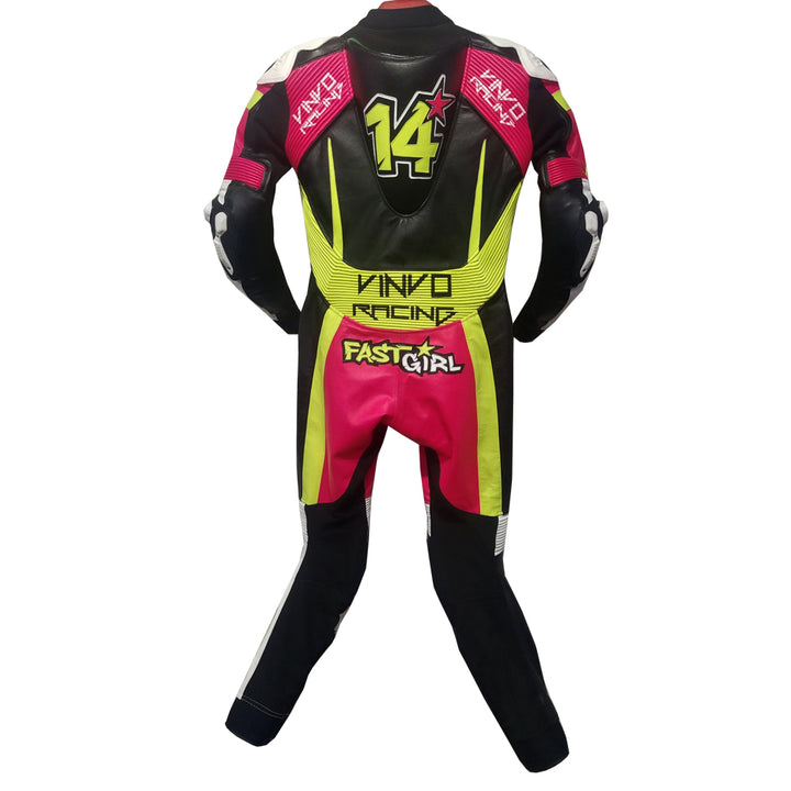 Custom Kangaroo Leather Race Suit