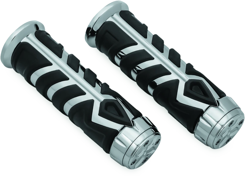 Kuryakyn Spear Grips For 14-17 Indian Chrome