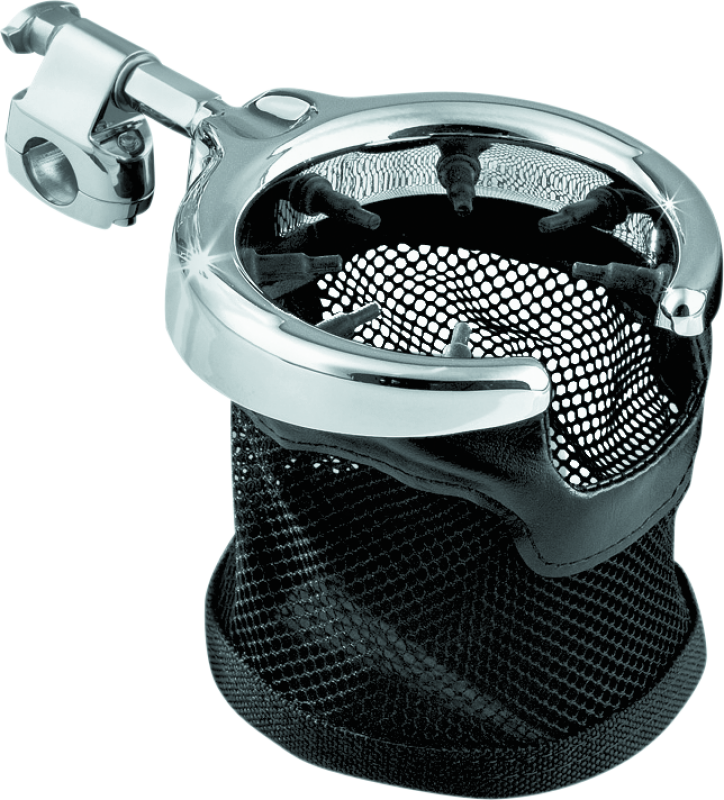 Kuryakyn Universal Passenger Drink Holders With Basket