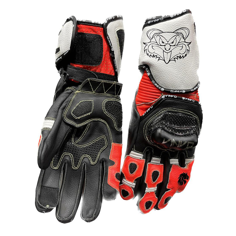 Custom Leather &amp; Stingray Race Gloves