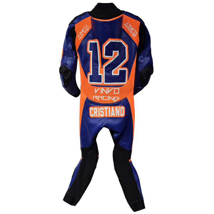 Custom Kangaroo Leather Race Suit
