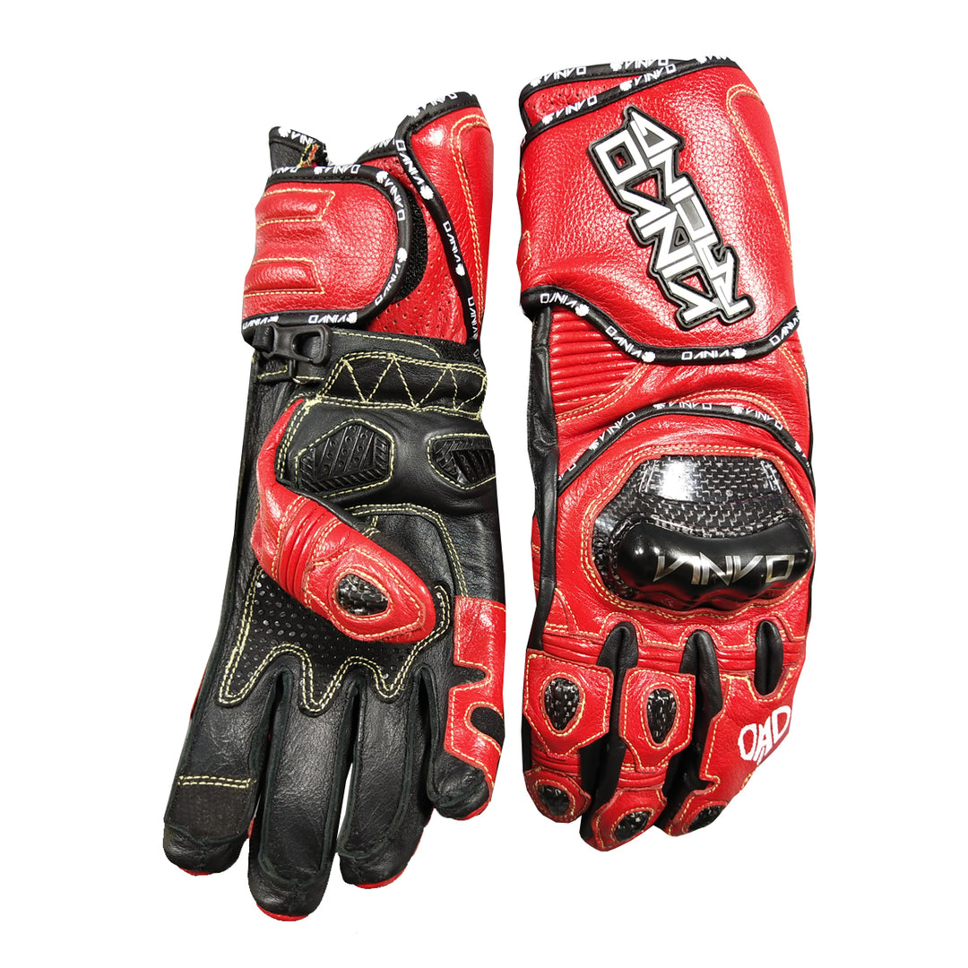 Custom Leather Race Gloves