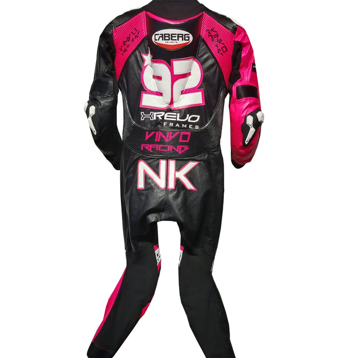 Custom Kangaroo Leather Race Suit