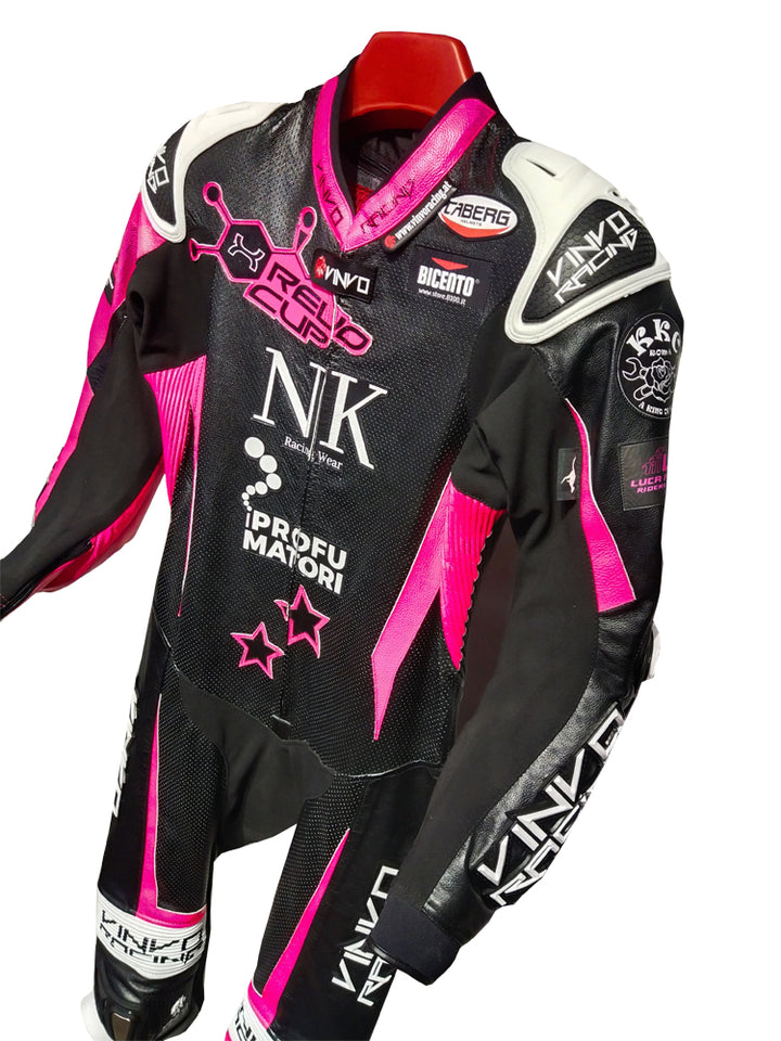 Custom Kangaroo Leather Race Suit
