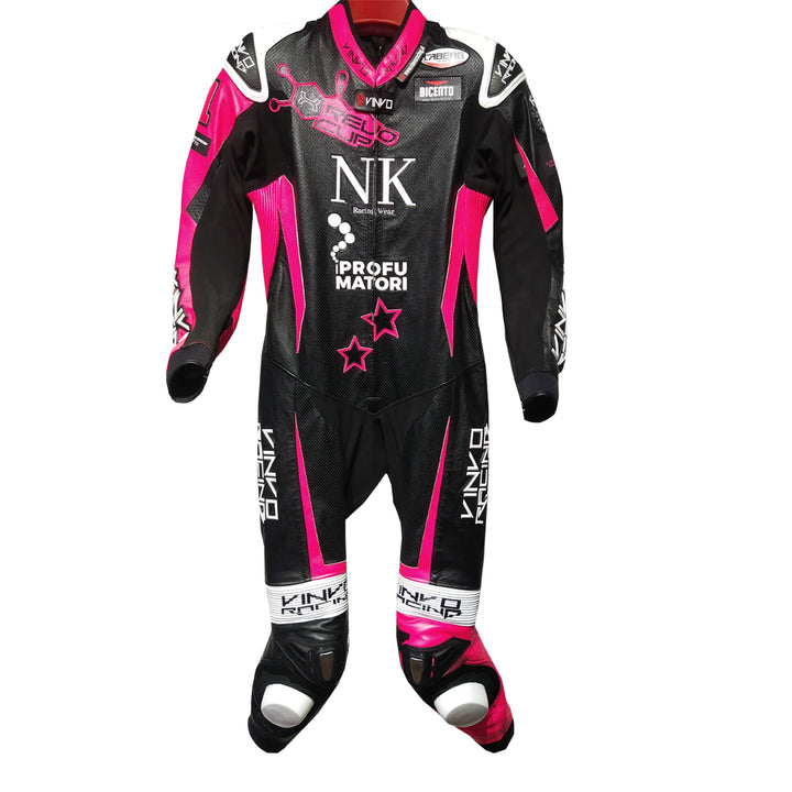 Custom Kangaroo Leather Race Suit