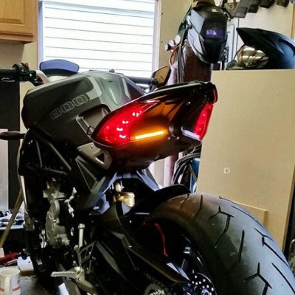 New Rage Cycles 15-18 MV Agusta Dragster 800 Rear Turn Signals — DRAG-RTS