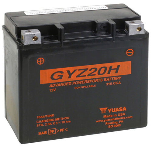 Yuasa GYZ20H High-Performance AGM Battery